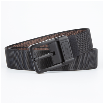 Men's Belt Rotating Pin buckle Perforated belt canvas  fabric belt 3.4cm